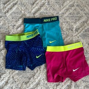 Nike pro shorts